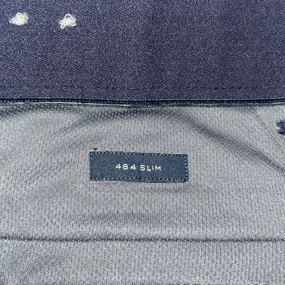 Mens J Crew 484 Slim-fit tech pant Navy blue Size 31 - Picture 6 of 11